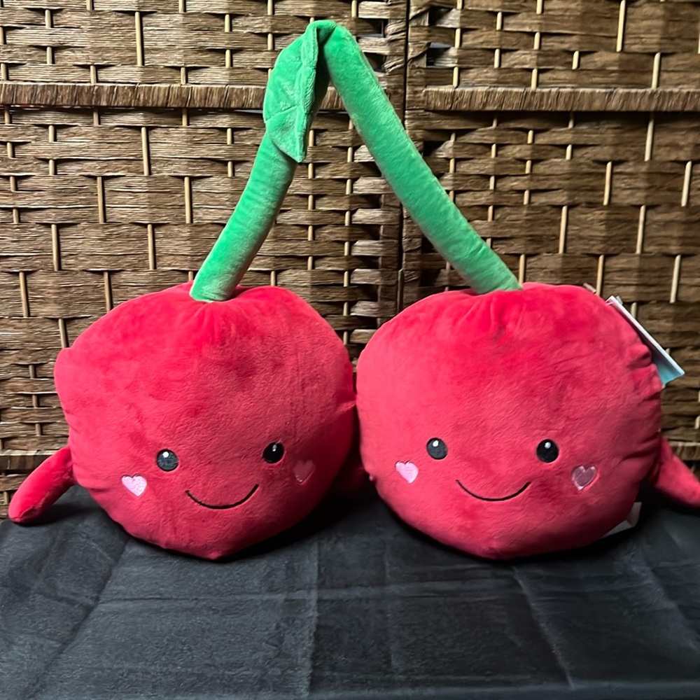 Cherries Plush NWT